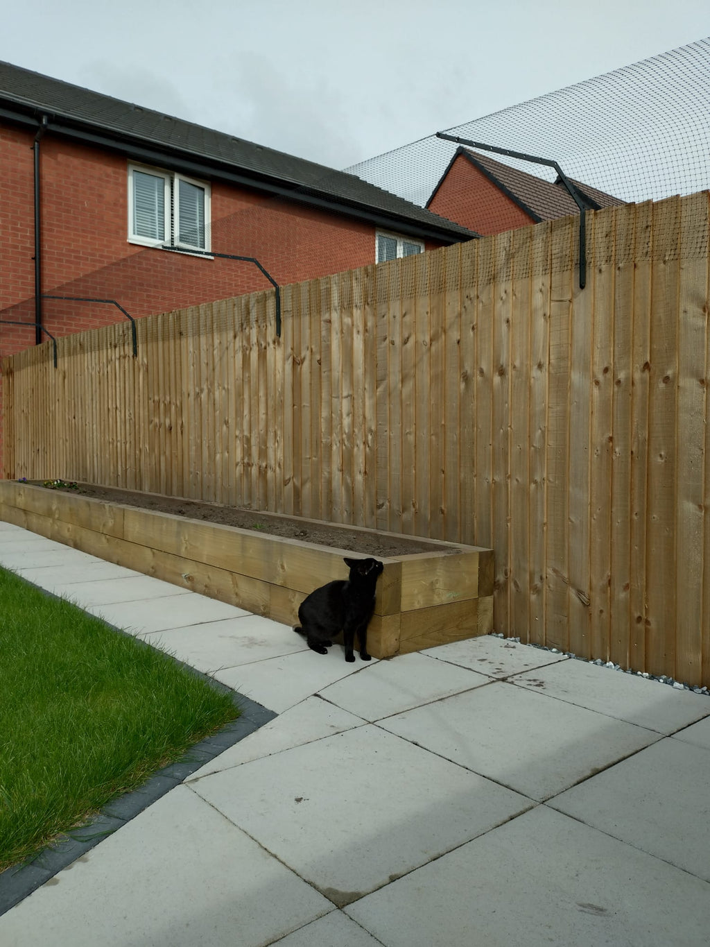 Professional Cat Fence Barrier for Existing Fencing | Custom-Designed Brackets & Mesh System